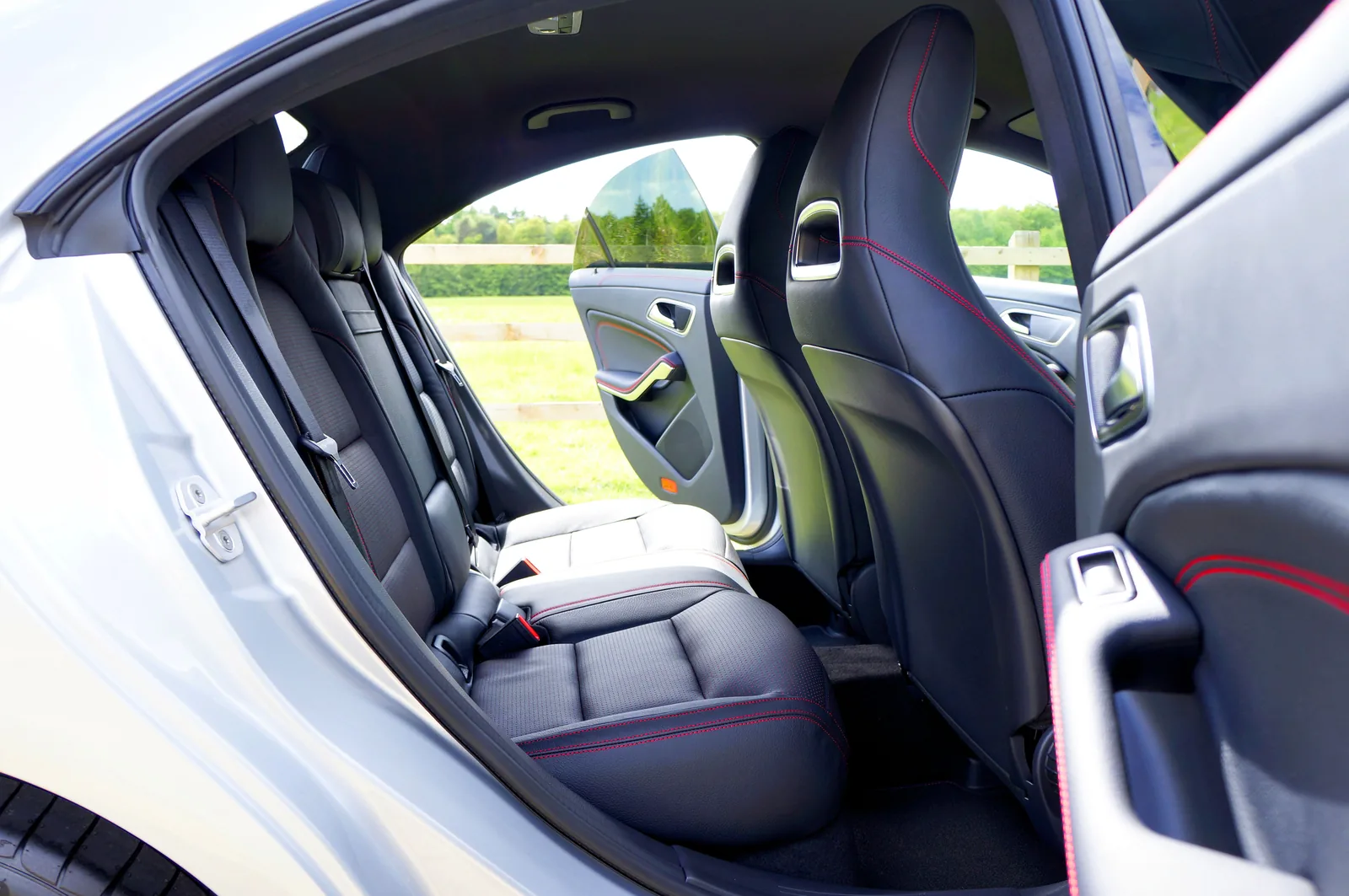 Clean passenger car interior